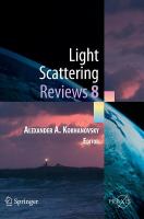 Light Scattering Reviews 8 Radiative transfer and light scattering /