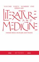 Literature and medicine