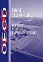 Local management for more effective employment policies