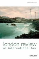 London review of international law