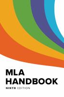 MLA handbook