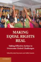 Making equal rights real taking effective action to overcome global challenges /