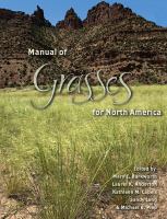 Manual of grasses for North America /