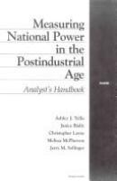 Measuring national power in the postindustrial age