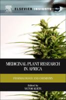 Medicinal plant research in Africa pharmacology and chemistry /