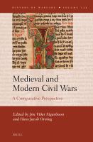 Medieval and modern civil wars a comparative perspective /