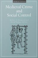 Medieval crime and social control