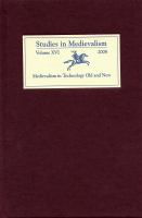 Medievalism in technology old and new /