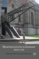 Memorialization in Germany since 1945