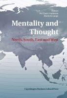 Mentality and thought north, south, east and west /