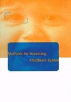 Methods for assessing children's syntax