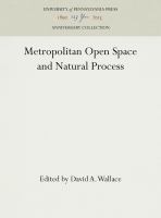 Metropolitan Open Space and Natural Process /