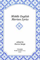 Middle English Marian lyrics /