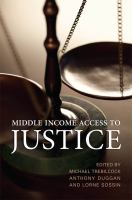 Middle income access to justice /