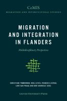 Migration and integration in Flanders multidisciplinary perspectives /