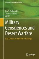 Military geosciences and desert warfare past lessons and modern challenges /