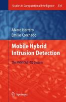 Mobile Hybrid Intrusion Detection The MOVICAB-IDS System /