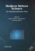 Modern Meteor Science An Interdisciplinary View /