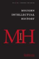 Modern intellectual history MIH.