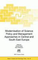 Modernisation of science policy and management approaches in Central and South East Europe