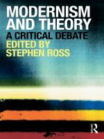 Modernism and theory a critical debate /