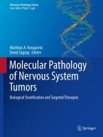 Molecular pathology of nervous system tumors biological stratification and targeted therapies /