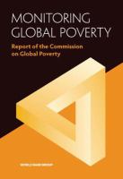 Monitoring global poverty report of the Commission on Global Poverty.