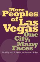 More peoples of Las Vegas : one city, many faces /