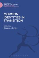 Mormon identities in transition