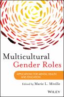 Multicultural gender roles applications for mental health and education /
