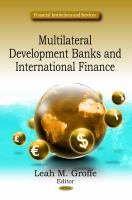 Multilateral development banks and international finance