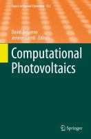 Multiscale Modelling of Organic and Hybrid Photovoltaics