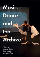 Music, dance and the archive