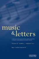 Music & letters