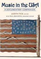 Music in the USA a documentary companion /