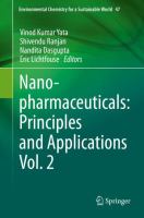 Nanopharmaceuticals: Principles and Applications Vol. 2