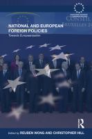 National and European foreign policies towards Europeanization /