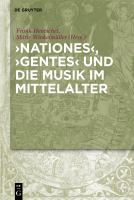 Nationes, Gentes und die Musik im Mittelalter