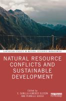 Natural resource conflicts and sustainable development