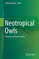 Neotropical Owls Diversity and Conservation /