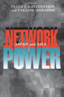Network power : Japan and Asia /