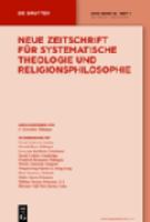 Neue Zeitschrift für systematische Theologie und Religionsphilosophie
