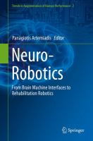 Neuro-Robotics From Brain Machine Interfaces to Rehabilitation Robotics /