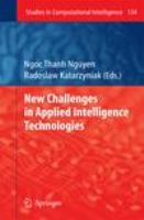 New challenges in applied intelligence technologies