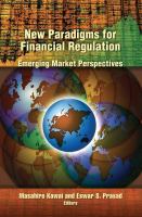New paradigms for financial regulation : emerging market perspectives /