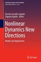 Nonlinear Dynamics New Directions Models and Applications /