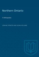 Northern Ontario : a bibliography /