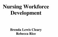 Nursing workforce development strategic state initiatives /