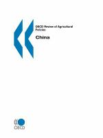 OECD review of agricultural policies China.