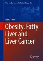 Obesity, Fatty Liver and Liver Cancer